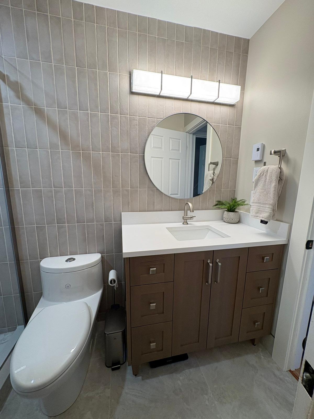 The same Ranger Avenue space after the full renovation.