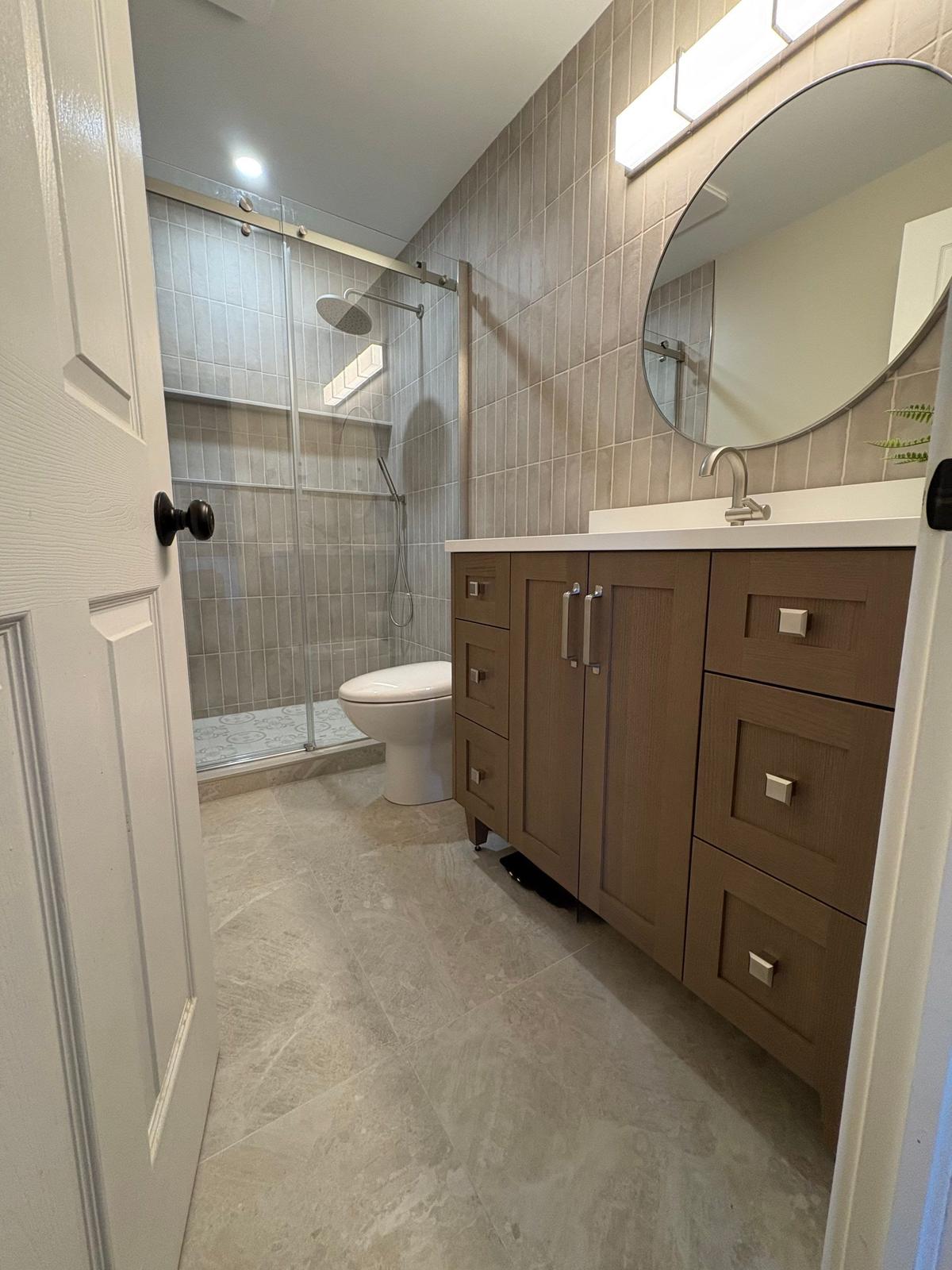 Ranger Avenue — finished interior, full view.